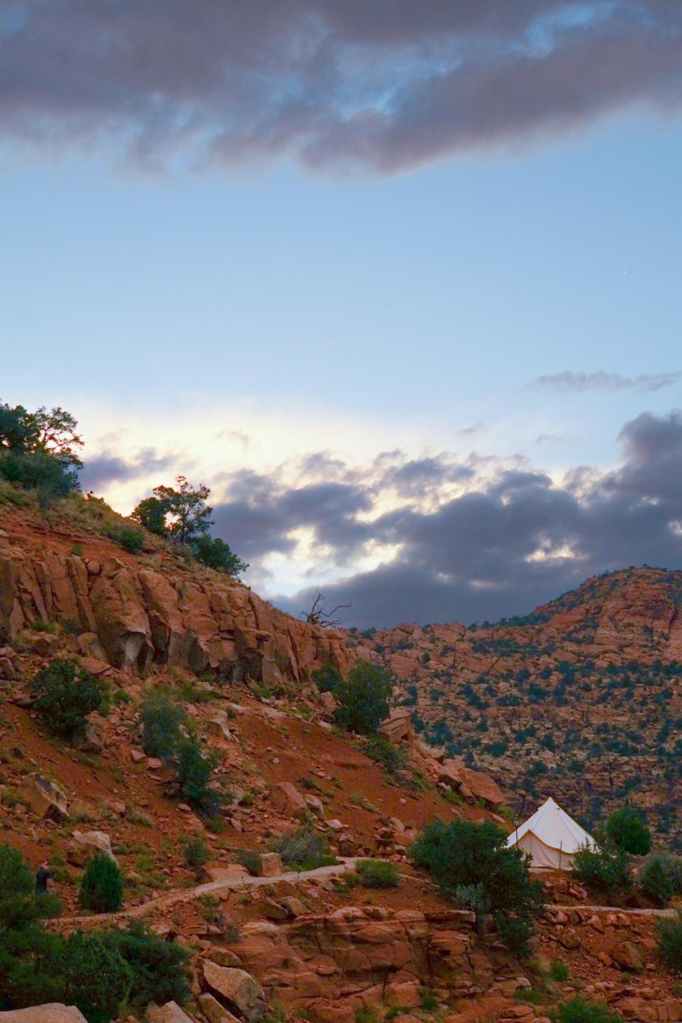 Luxury tent Zion Glamping Adventures Hildale